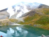 旭岳が映る姿見の池