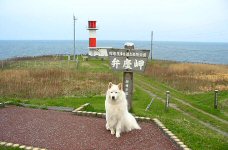 弁慶岬の灯台